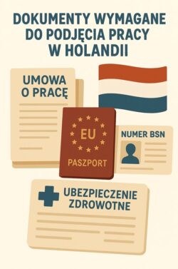Wymagane dokumenty do podjęcia pracy w Holandii